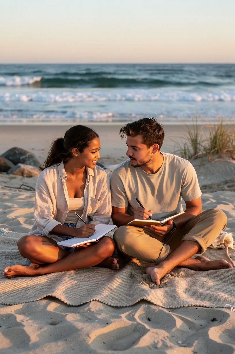 Illustration of goal-setting strategies for personal success